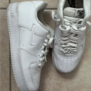 Nike Air Force 1 suede inside